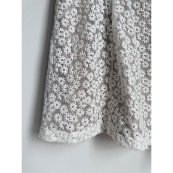 Aeropostale Floral V Neck Fit & Flare Dress Sundress Mini - Picture 5 of 8